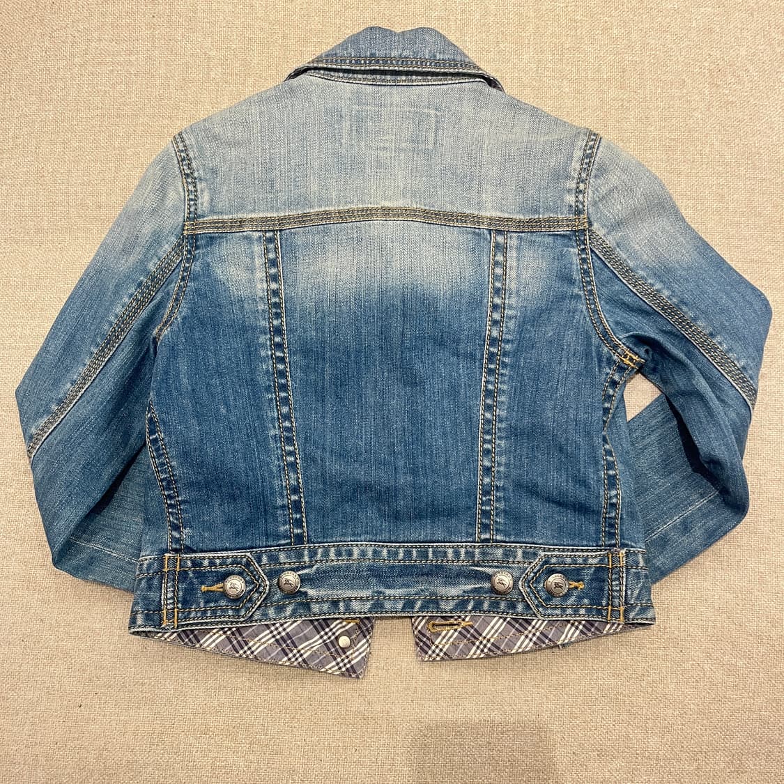 버버리 burberry 청자켓 / 36사이즈 상품이미지4