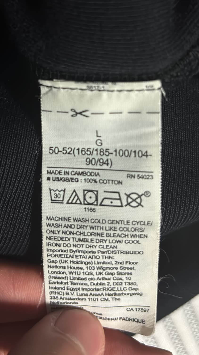Yeezy gap perfect hoodie L size  상품이미지5