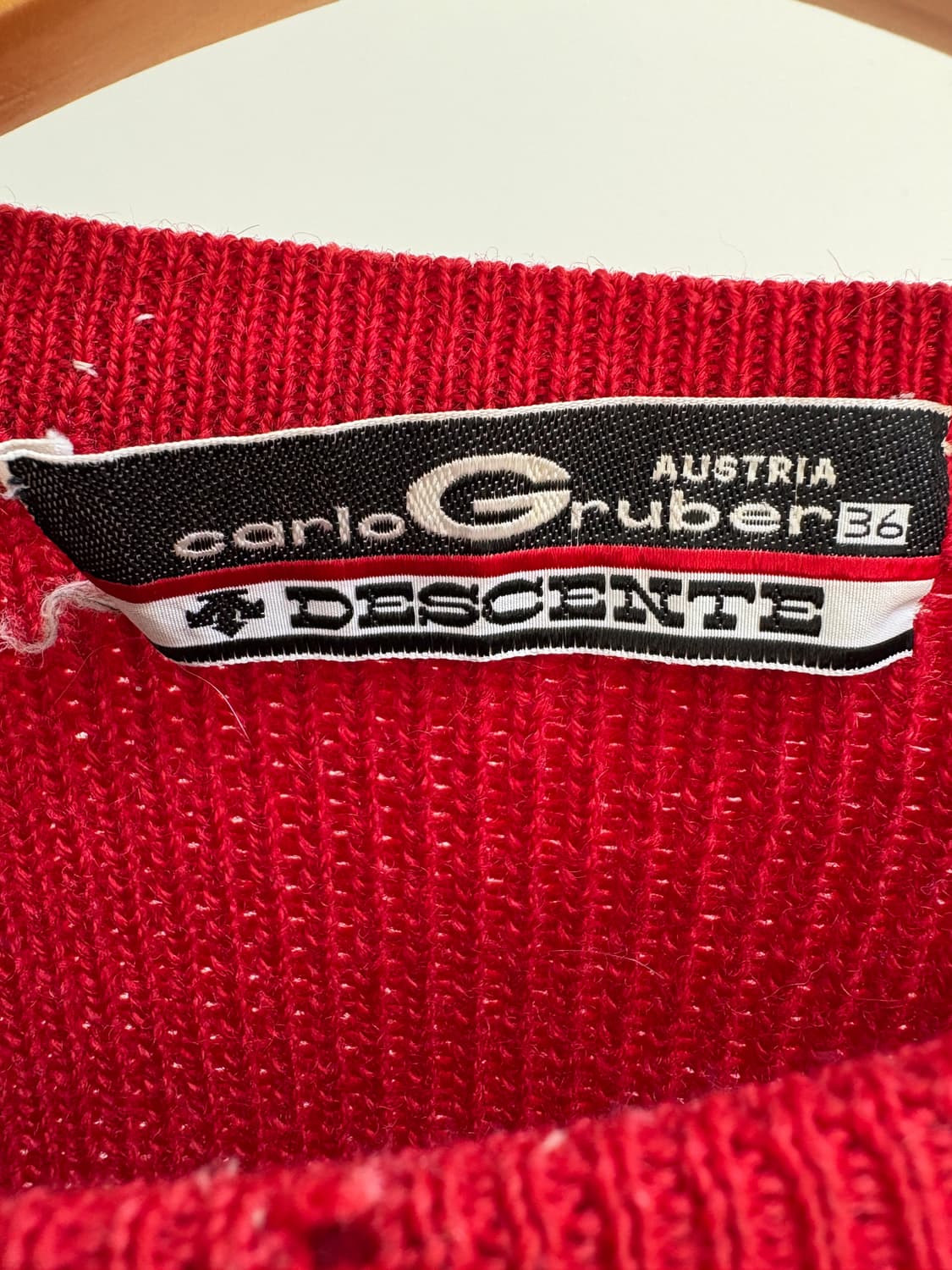 CARLOGRUBER BY DESCENTE 니트 상품이미지6