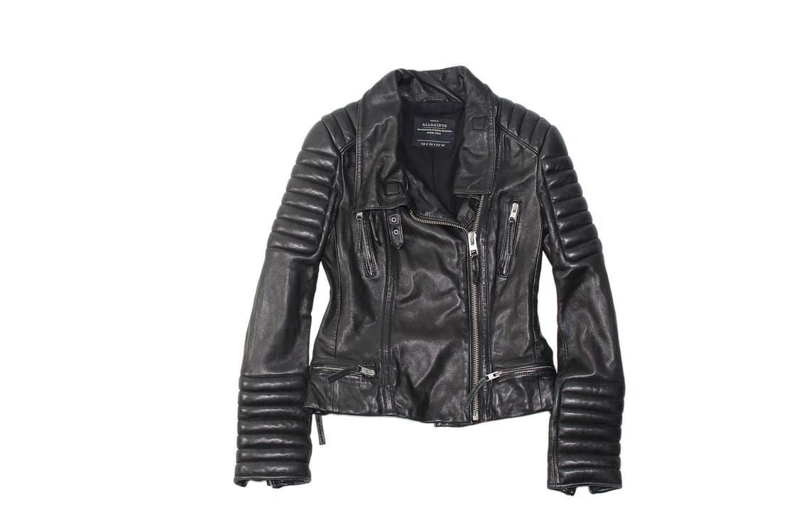 올세인츠 램스킨 레더 바이커자켓 상품이미지1