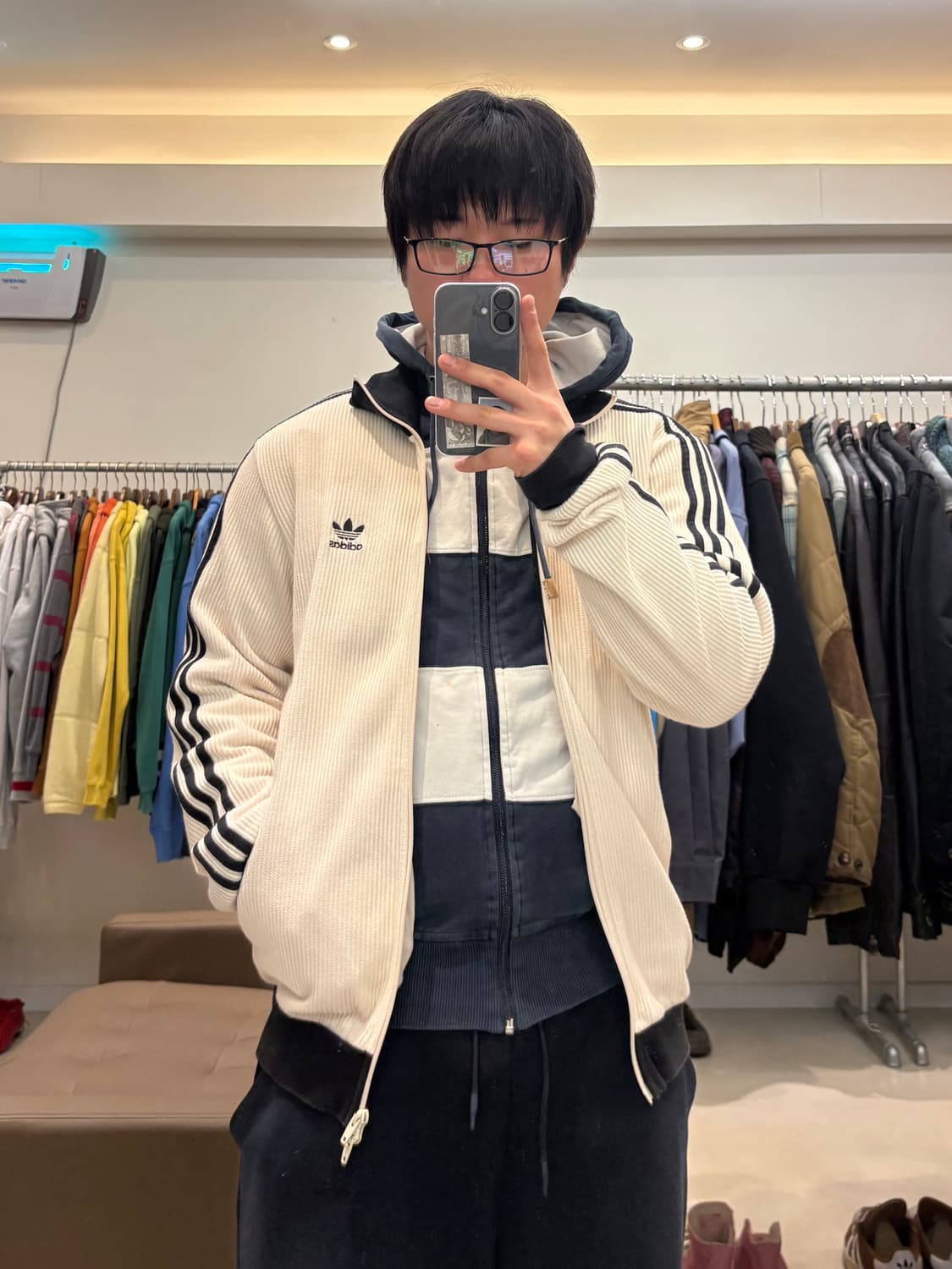 아디다스 바켄바우어 니트 트랙탑 상품이미지8