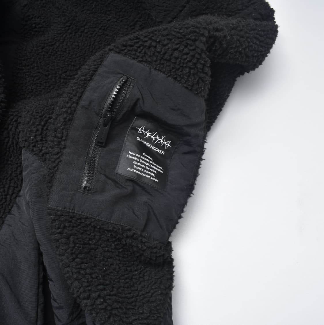 GU X 언더커버 후리스 플리스 집업 자켓 XL N0631 상품이미지3