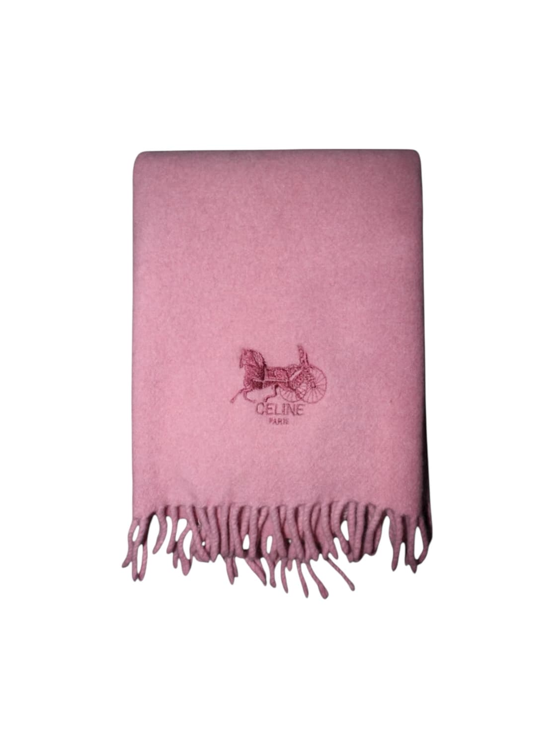 셀린느 울100% 핑크 머플러 상품이미지1