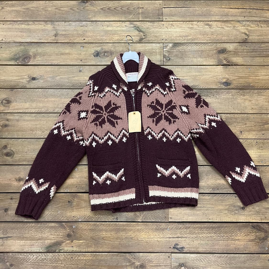 빈티지 코위찬 집업 자켓  상품이미지1