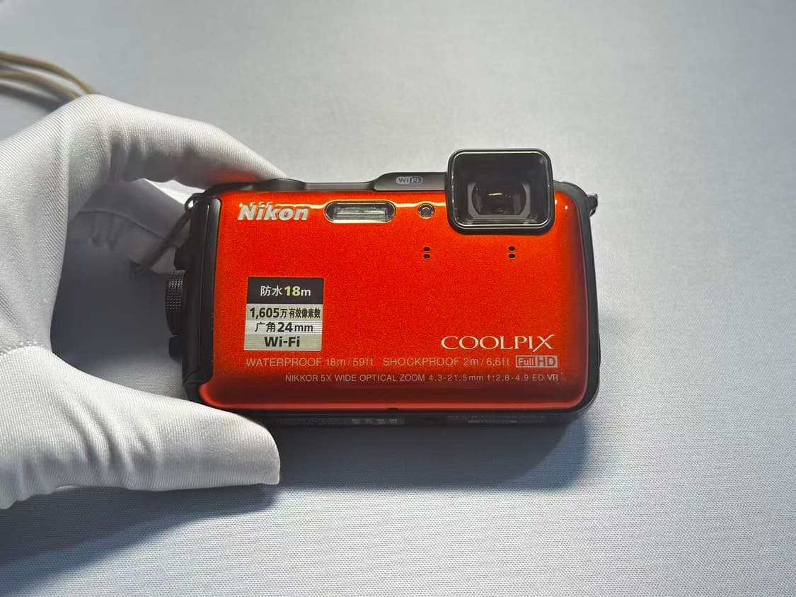 니콘 쿨픽스aw120(aw110) 오렌지 디카 상품이미지1