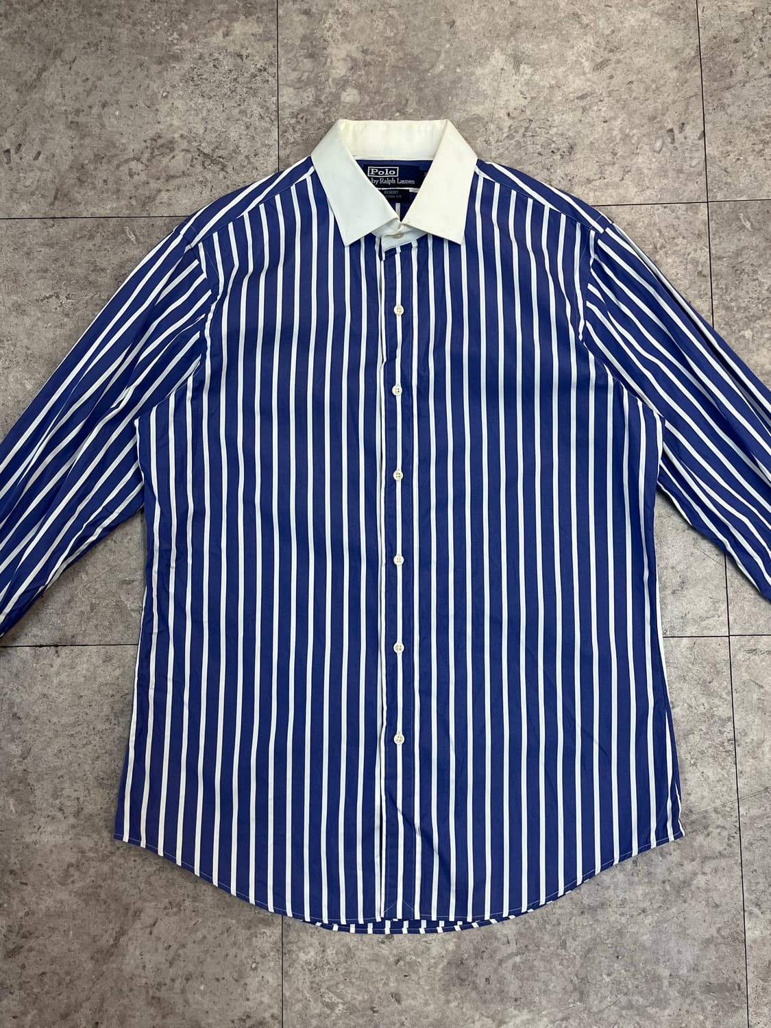폴로 랄프로렌 스트라이프 셔츠 퍼플 #csz3137 상품이미지3