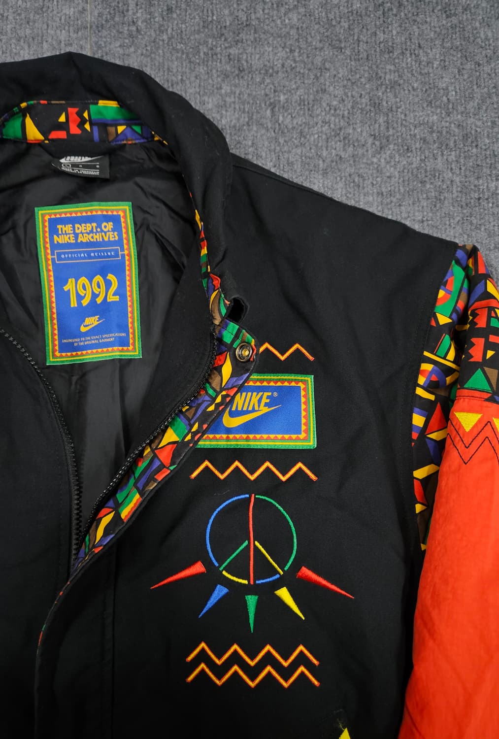 나이키 1992 리이슈 어반 정글 컬렉션 우븐 자켓(급처) 상품이미지3