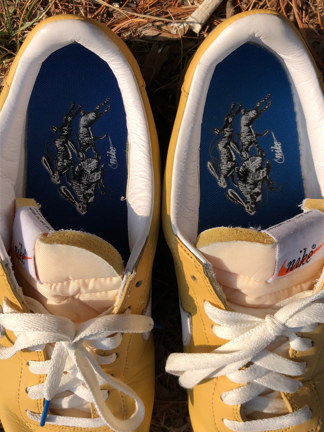 나이키 코르테즈 옐로우 상품이미지4