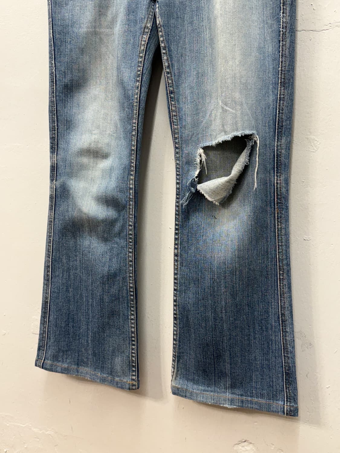 Ralph Lauren Dungarees Distressed Bootcu 상품이미지3