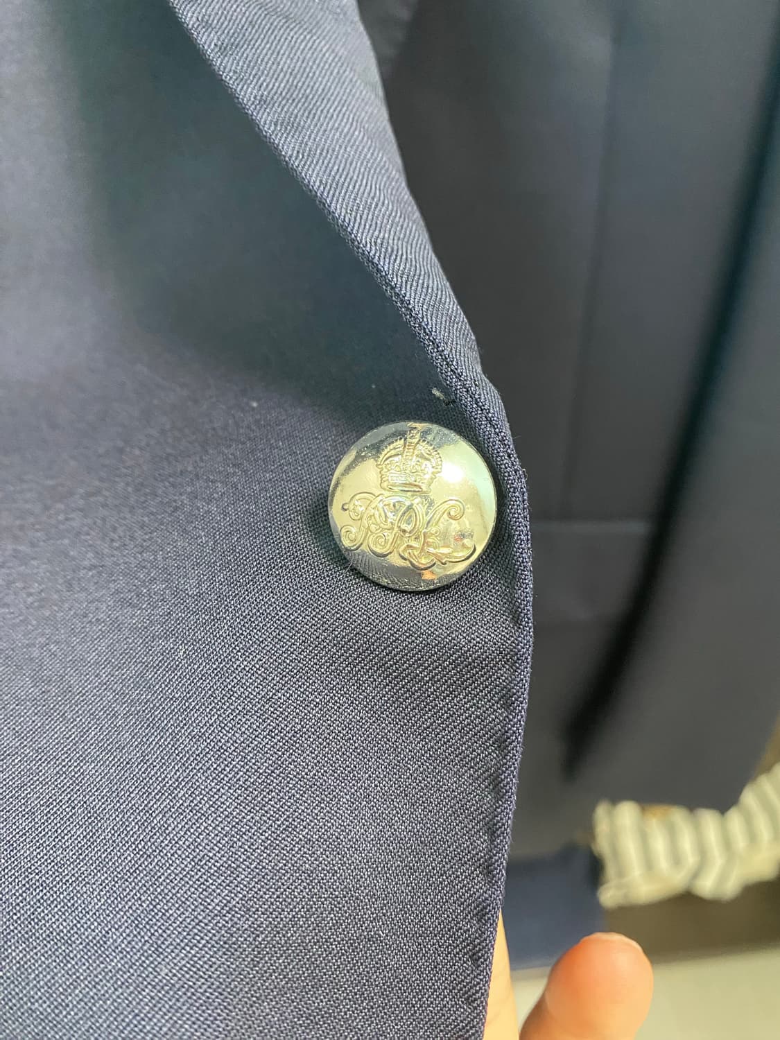 폴로 랄프로렌(POLO RALPH LAUREN) 네이비 은장 자켓 상품이미지2