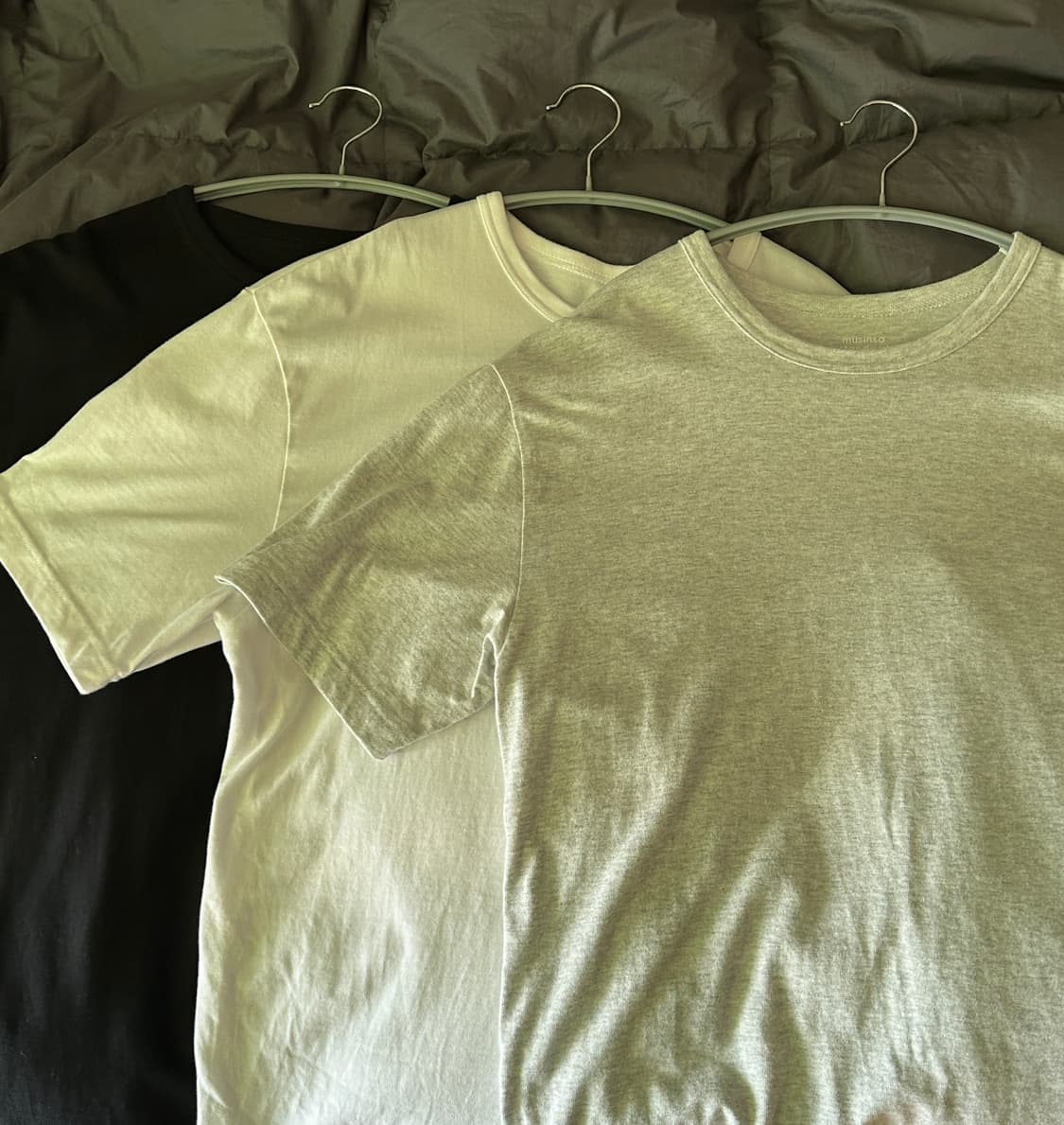 무신사 스탠다드 릴렉스 핏 크루 넥 3pack 상품이미지1