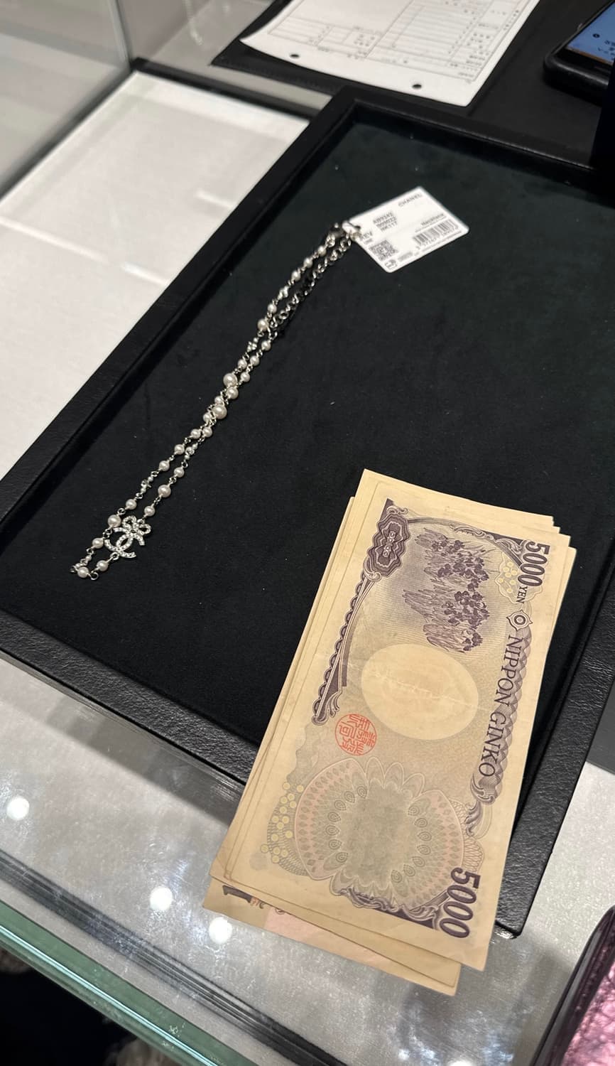 샤넬 진주 목걸이 상품이미지2