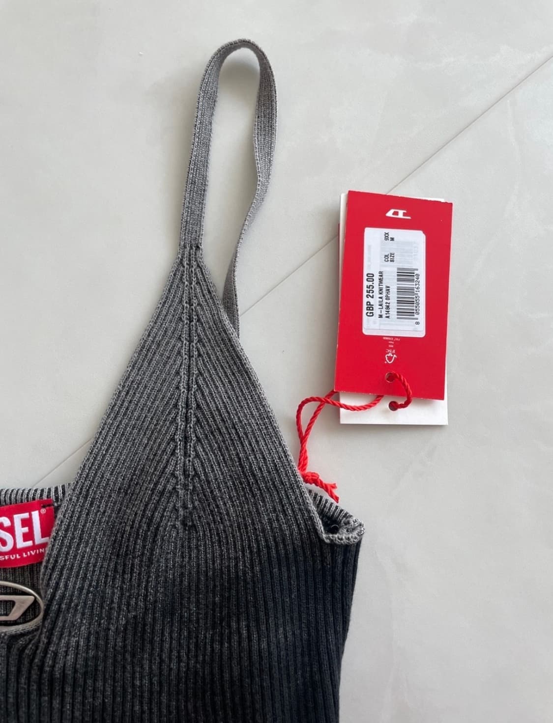 Diesel 니트 뷔스티에 새것 상품이미지2