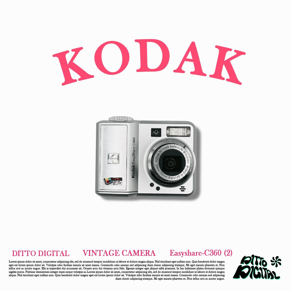 Kodak easyshare C360 디카 상품이미지1