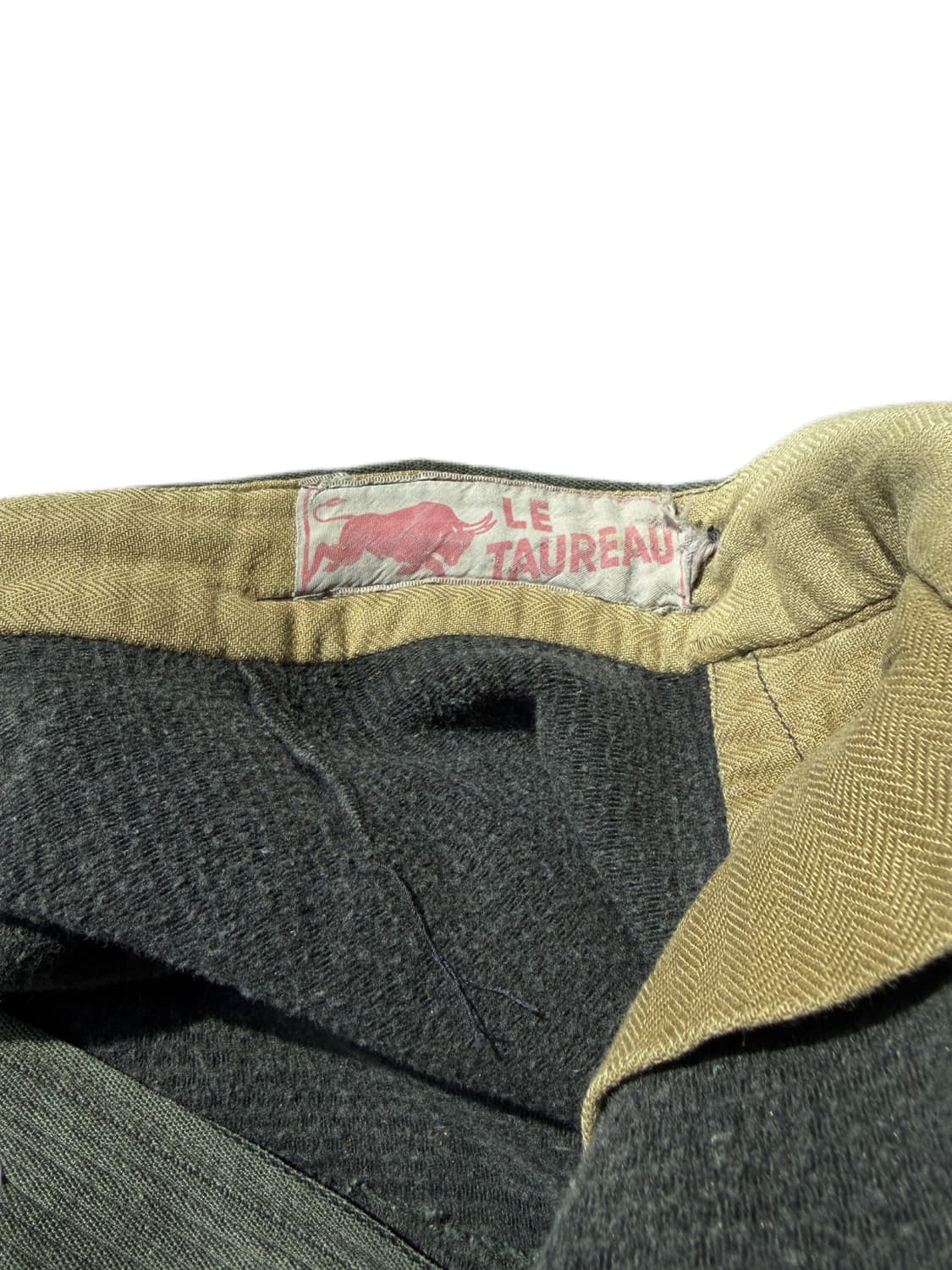 50s 하드 페이딩 프렌치 코듀로이 워크팬츠 36in 상품이미지9