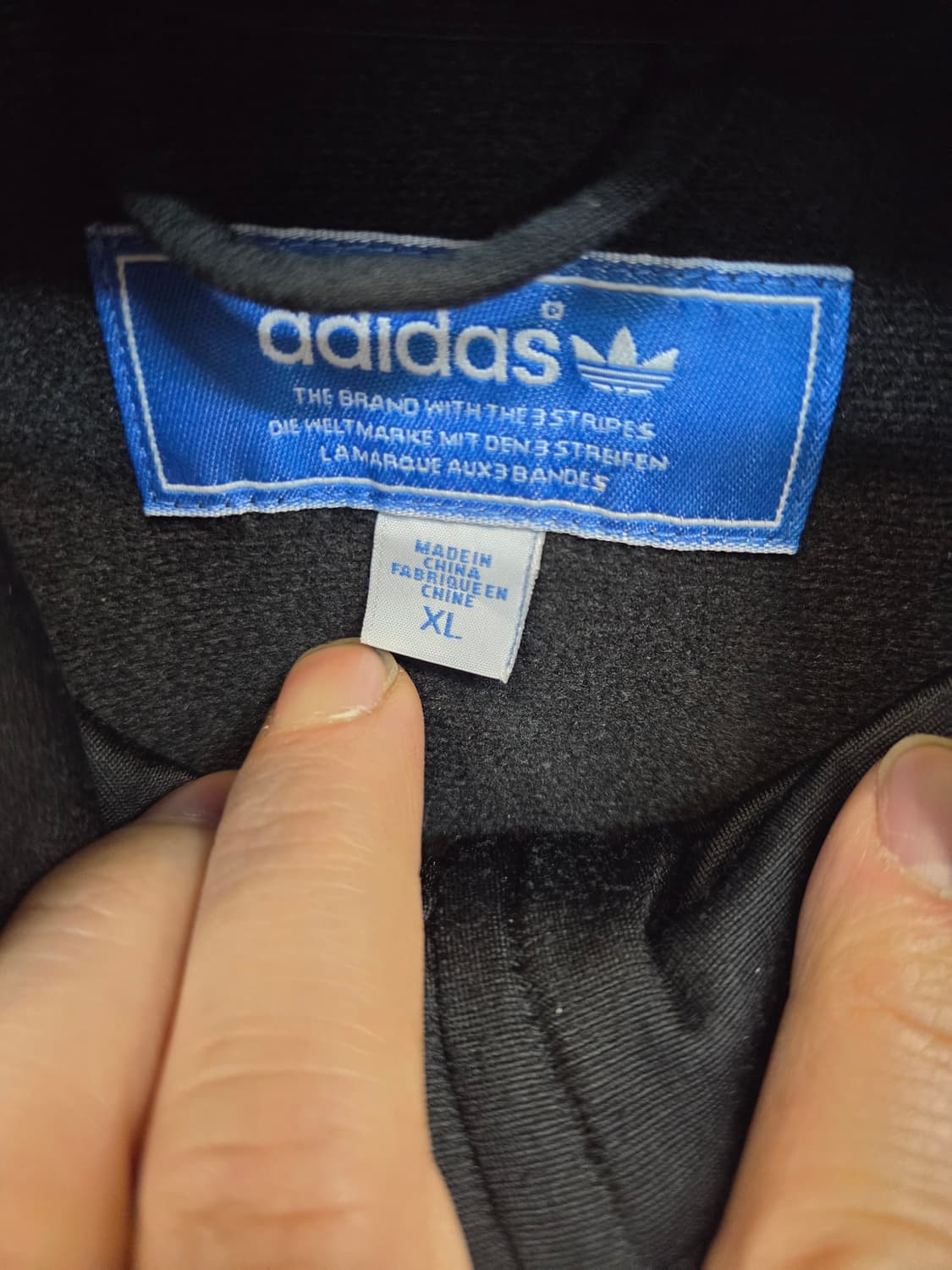 아디다스 빅트레포일 백로고 파이어버드 트랙탑 져지 xl 상품이미지3