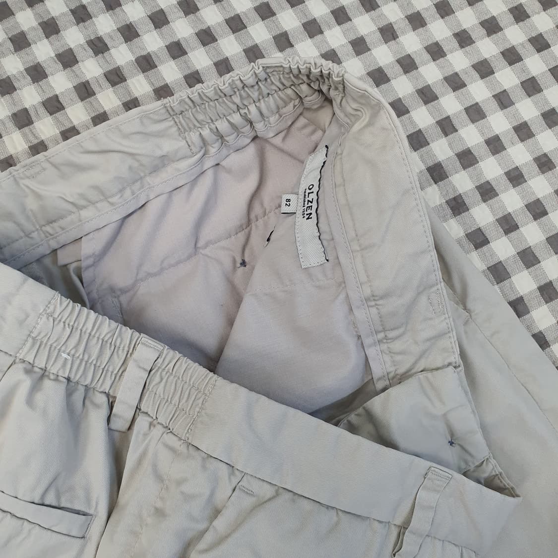 올젠 밴딩 여름 팬츠 남자30~31 상품이미지2