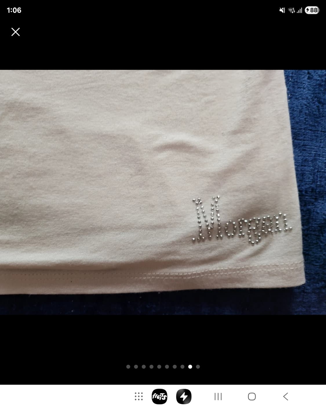 새상 프랑스 모르간 아이보리 모달 키홀 셔츠  상품이미지9