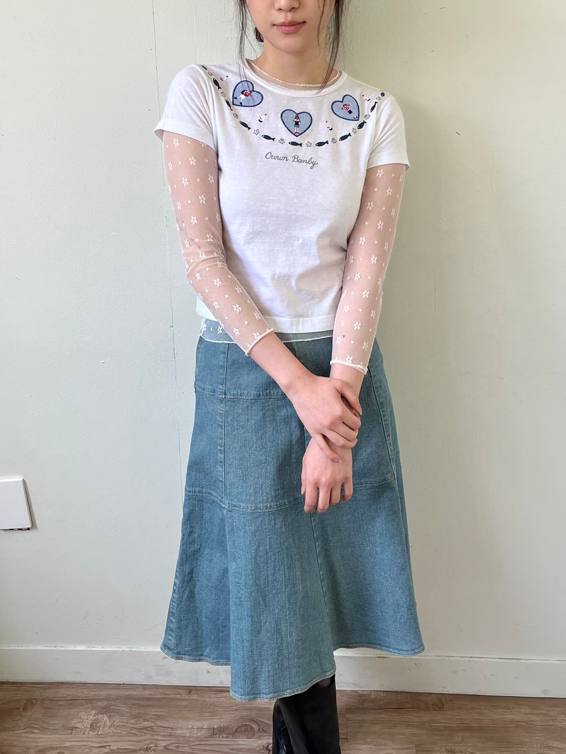 CROWN BANBY 라운드 탑 상품이미지4