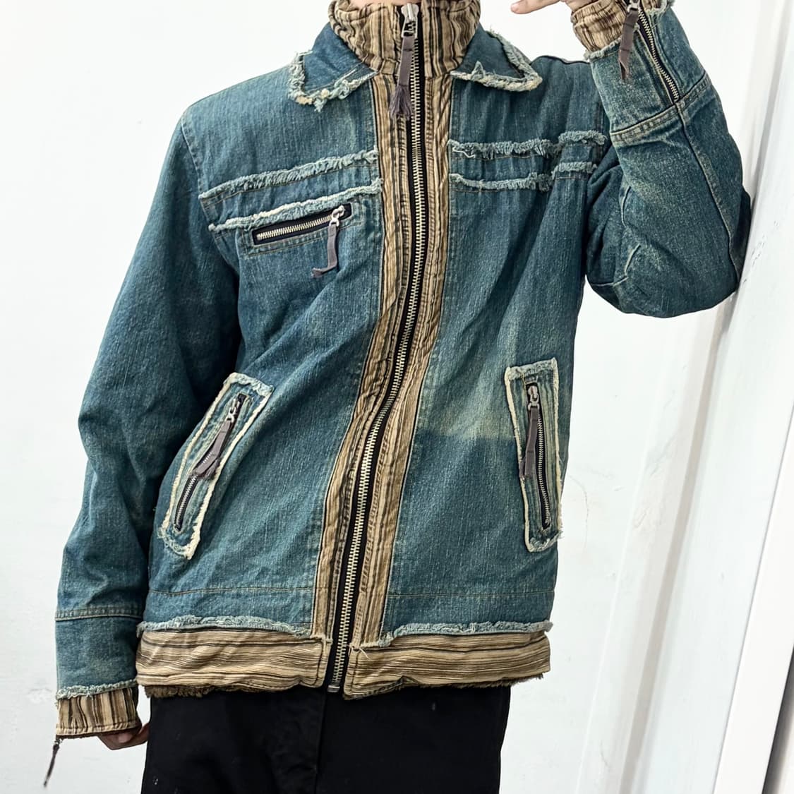 Young Guy and Jeans 쉐르파 데님 자켓 상품이미지2