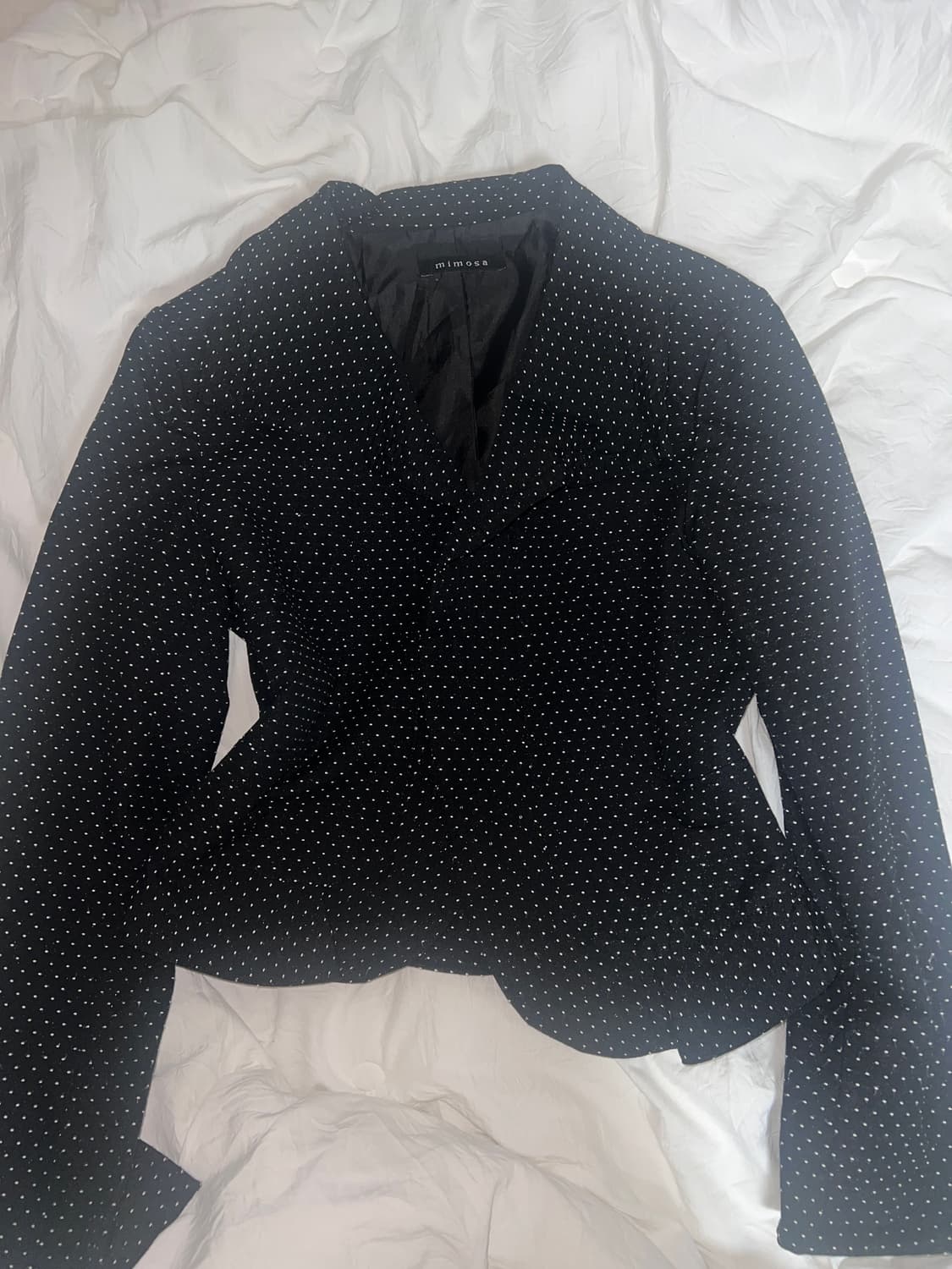dot frill jacket blazer 도트 프릴 자켓 블레이져 상품이미지1