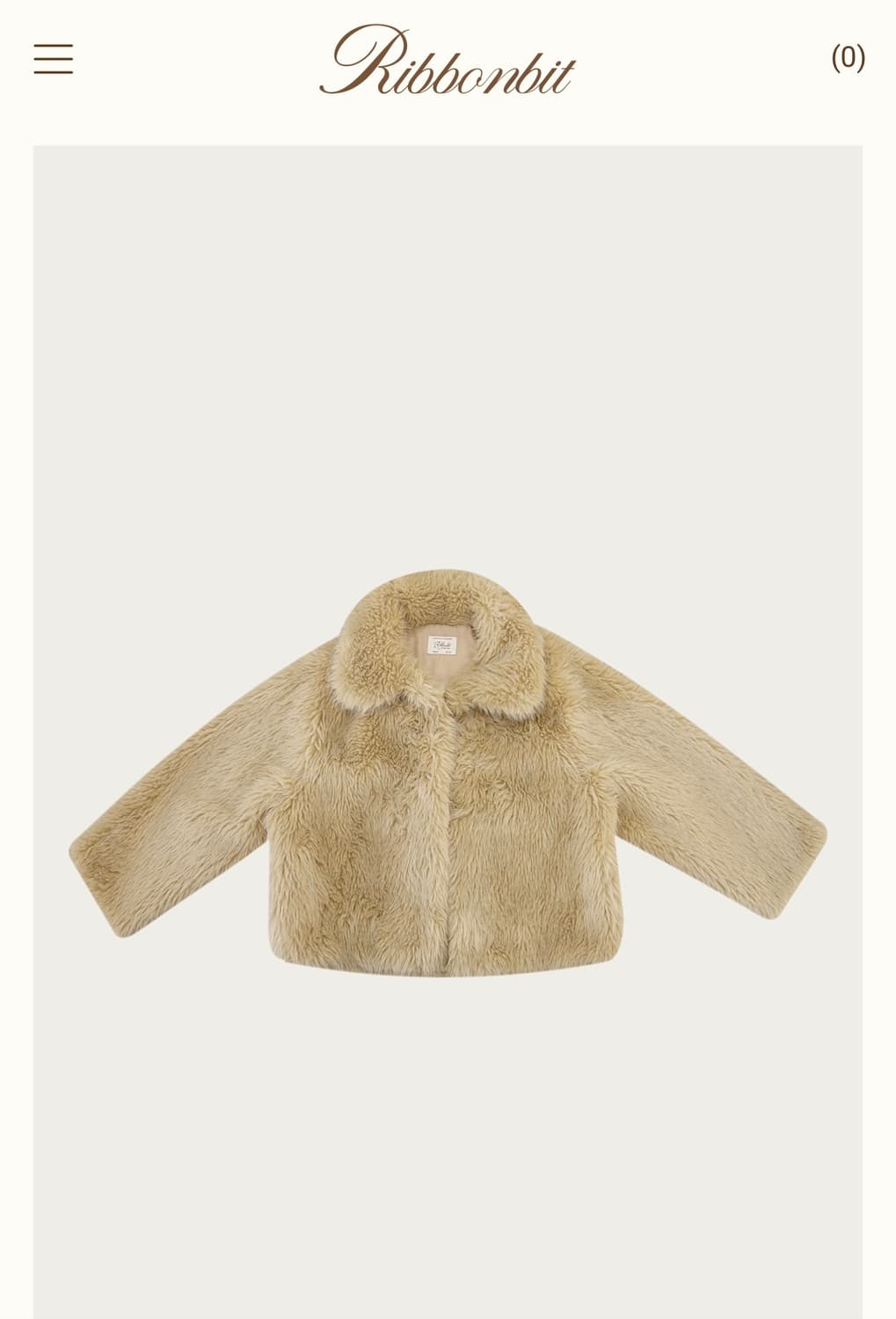 리본빛 ribbonbit alva fur jacket 상품이미지1