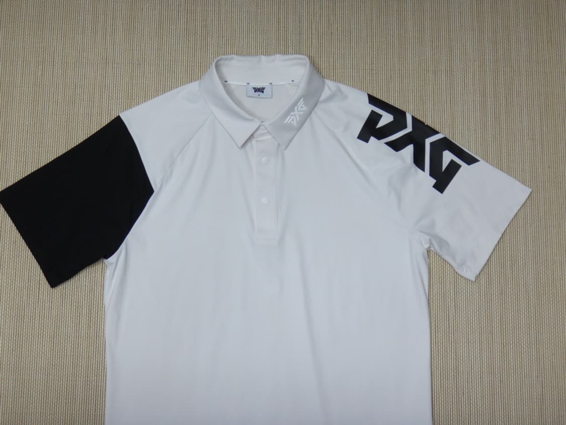(M/95) PXG 골프 카라 반팔티셔츠 PFMPM2205-01 상품이미지3
