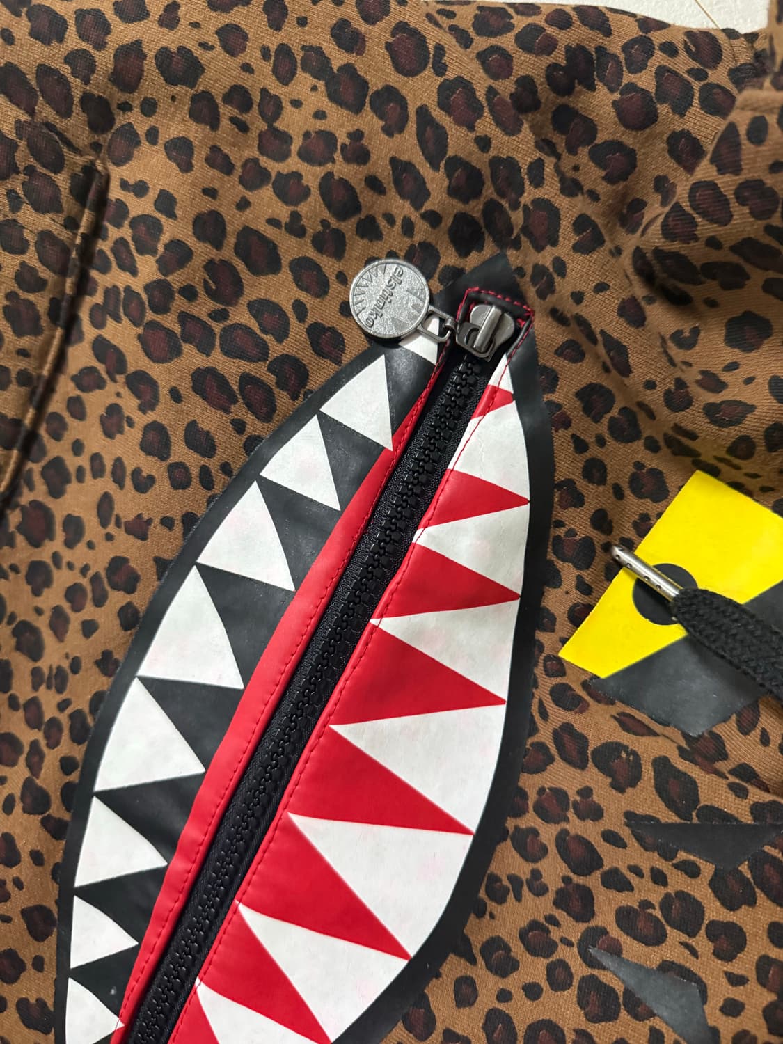 엘스팅코 후드티 레오파드 호피 후드 기모후드 갸루 귀 후드 상품이미지6