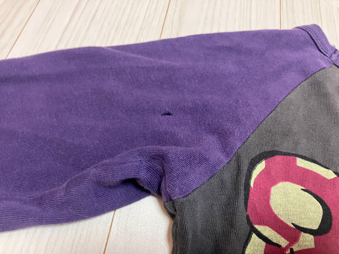고스펑크 빈티지 씬 7부 티셔츠 일브  상품이미지2