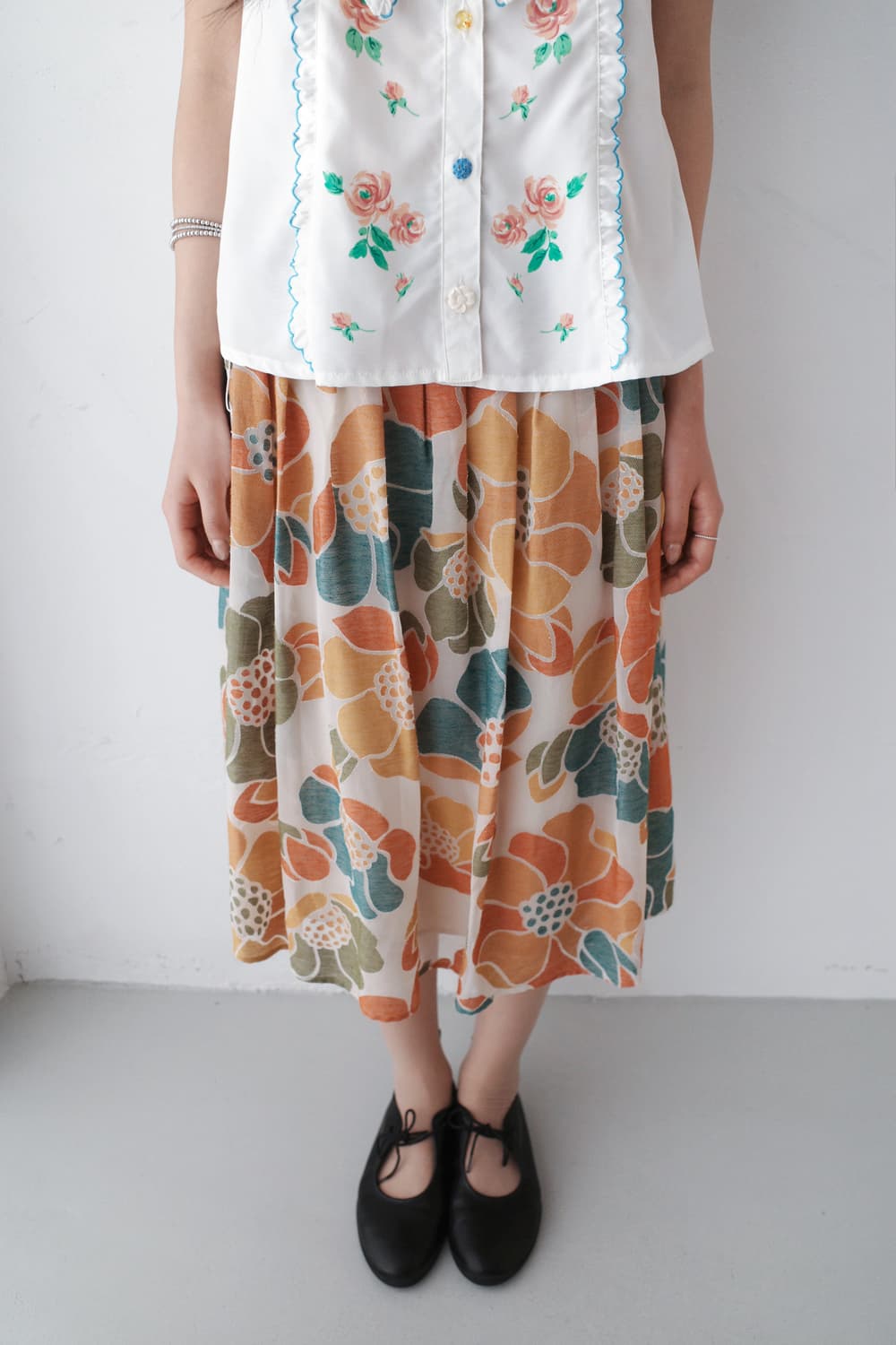 bubble flower skirt 상품이미지8