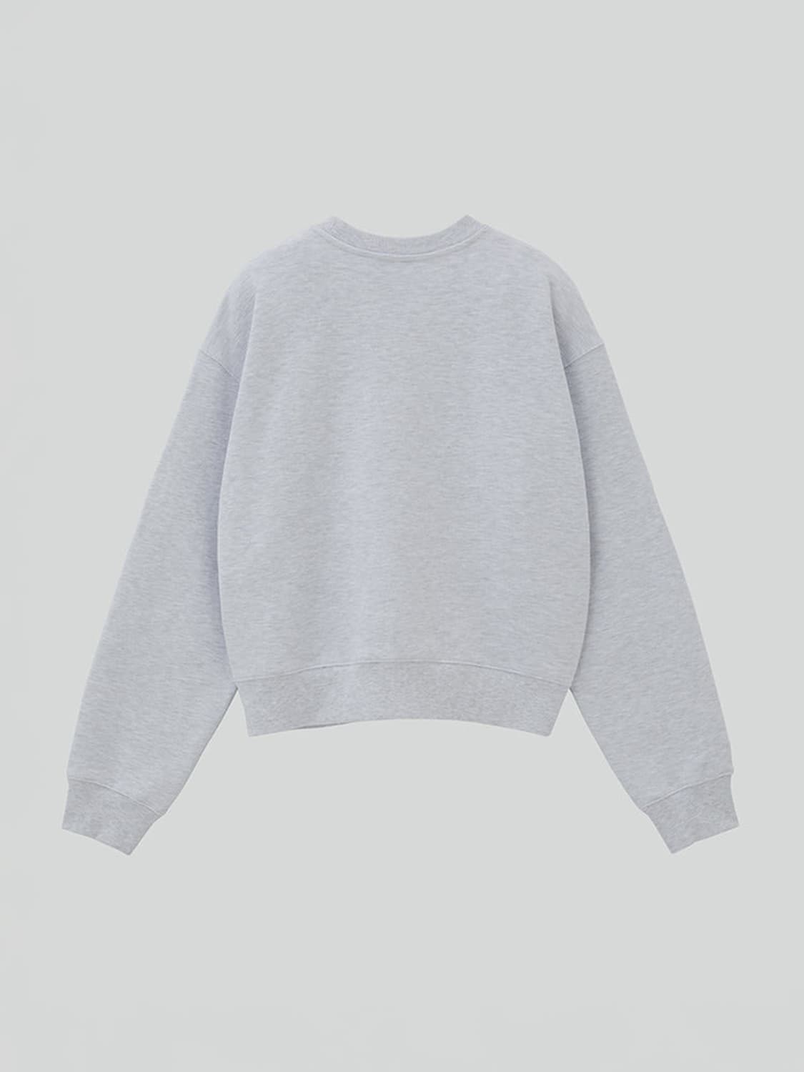 렉토 LLEGE BROWN 로고 맨투맨 그레이 상품이미지2