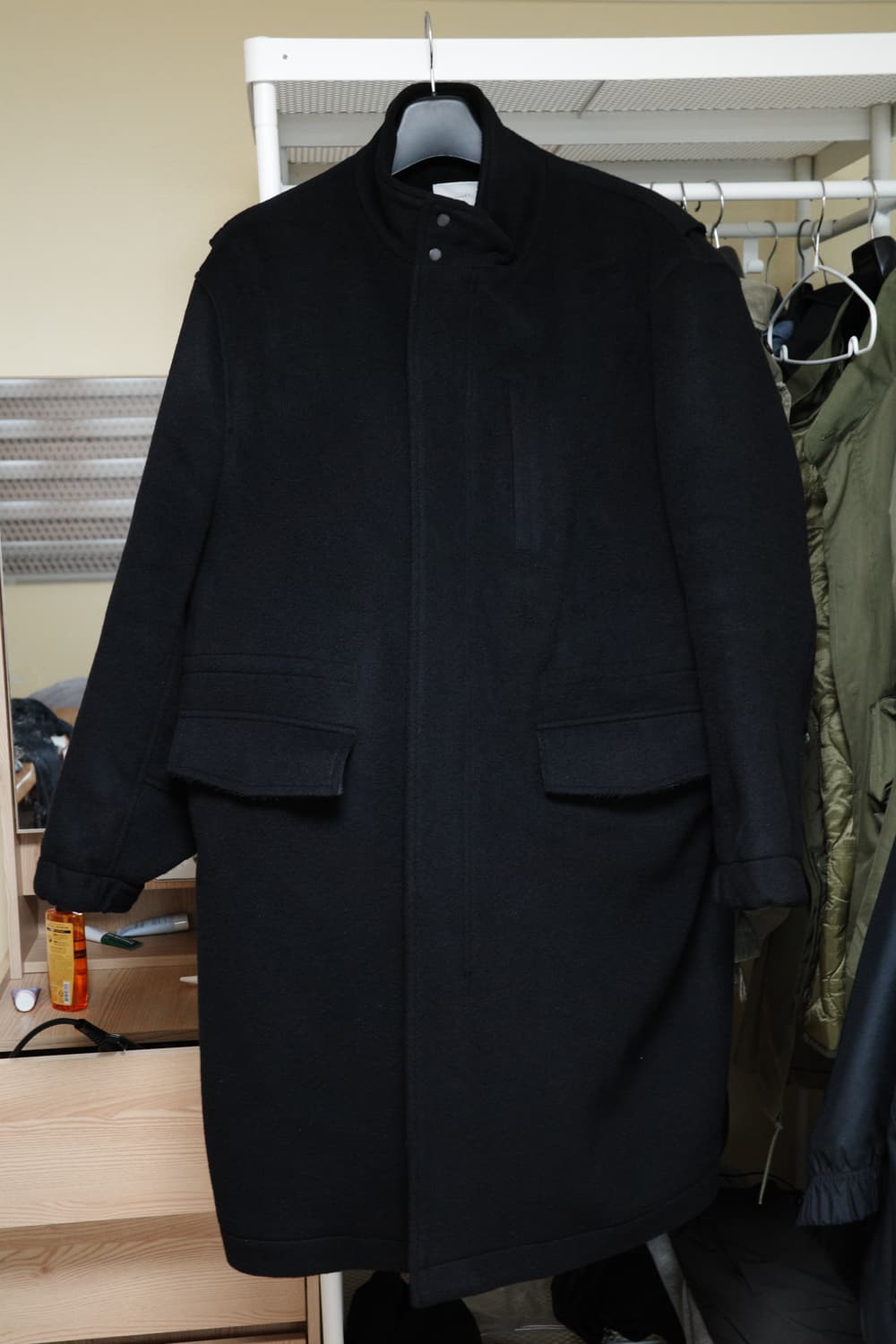 youth 밀리터리 코트 블랙 m[택포] 상품이미지4