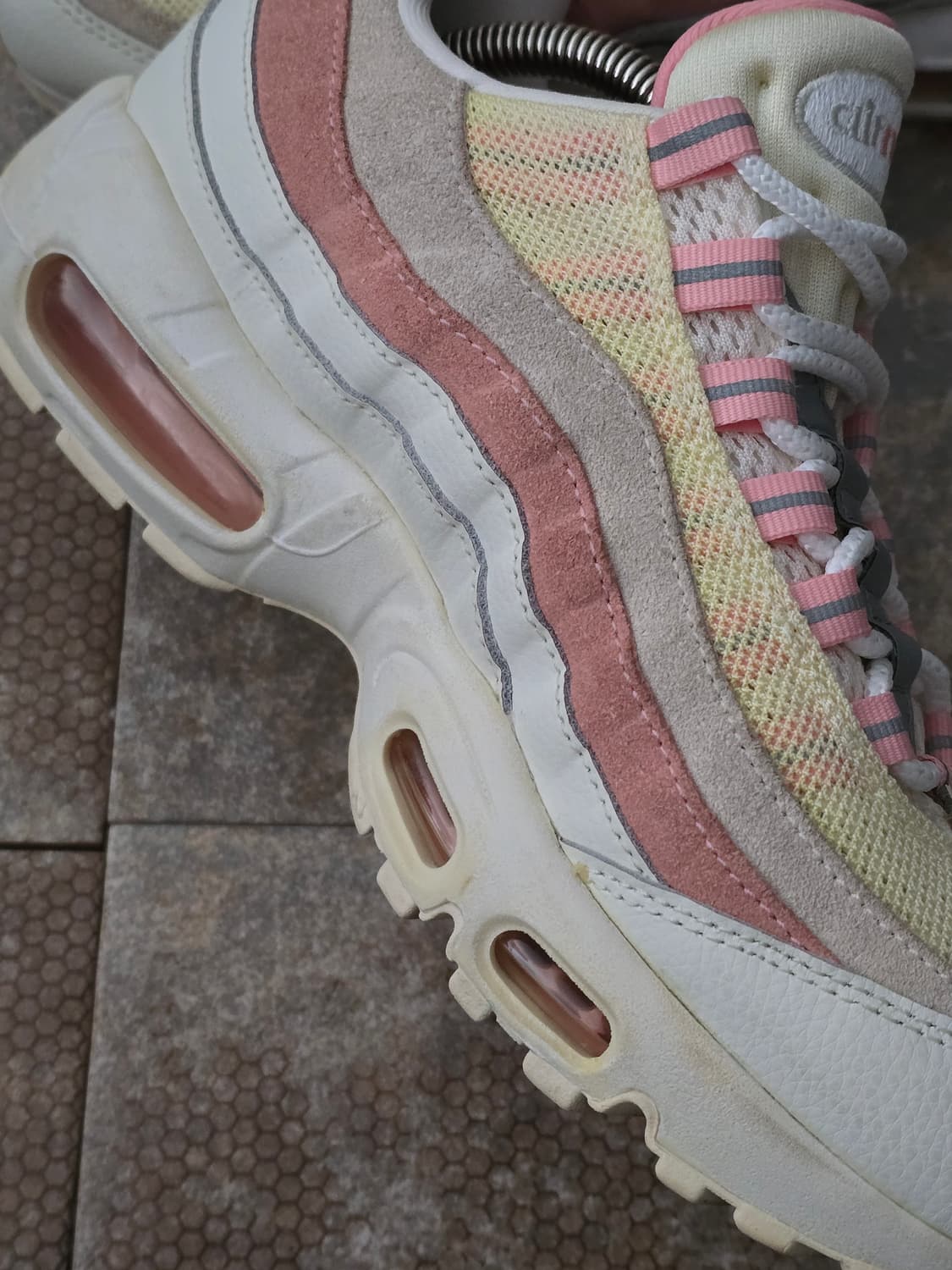 (250)나이키 에어맥스 95 블리치드 코랄  상품이미지6