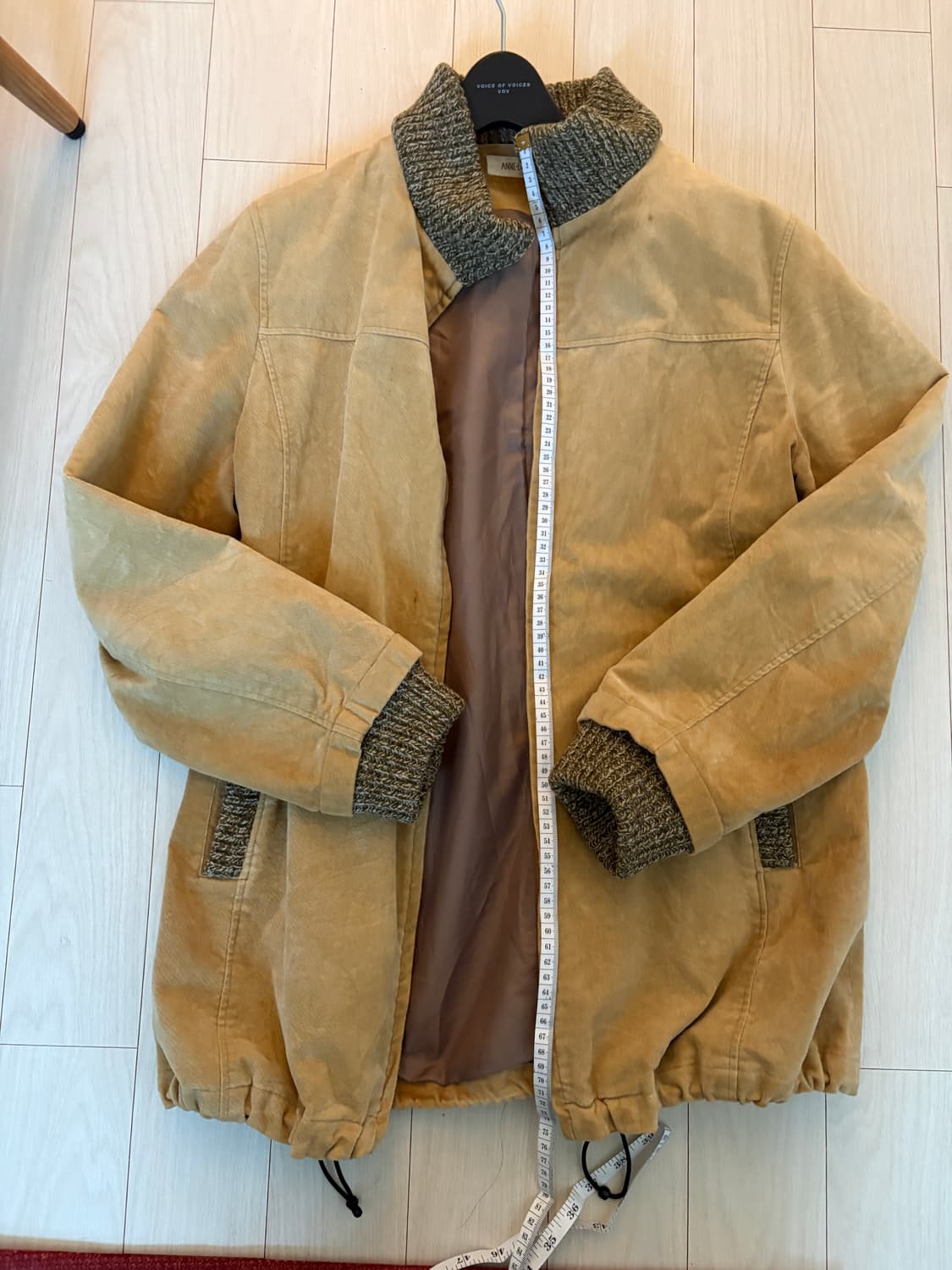 노란색 빈티지 점퍼 상품이미지2