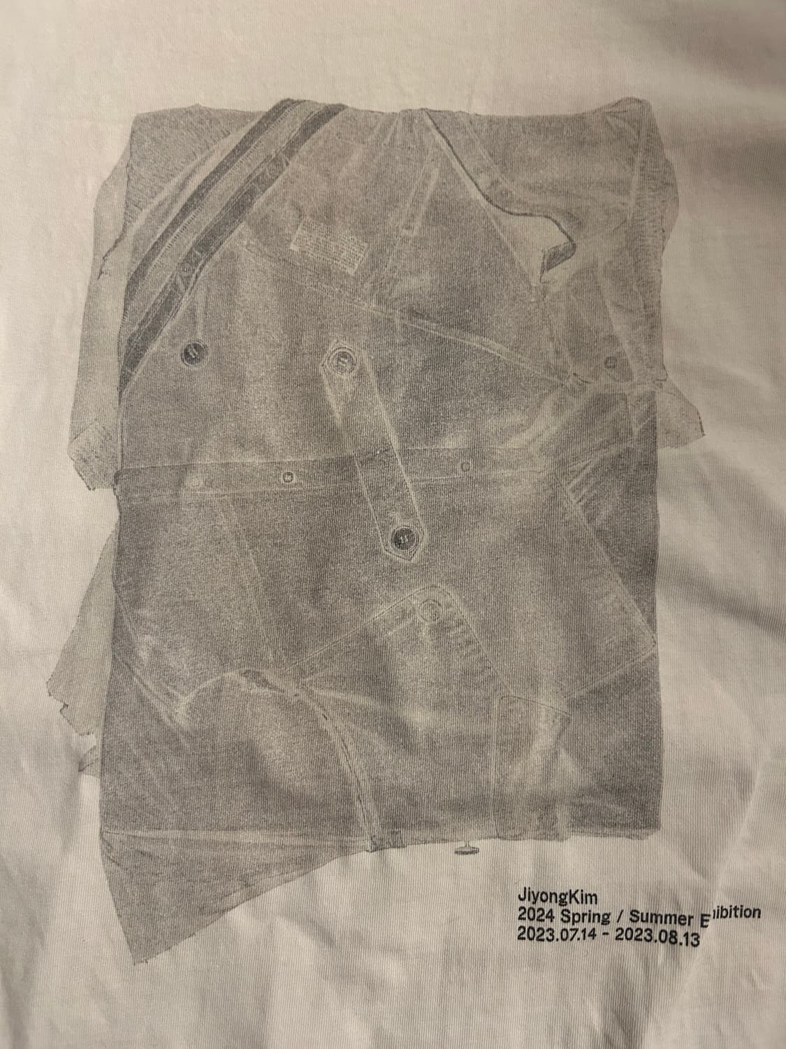 지용킴 전시회 반팔 상품이미지2