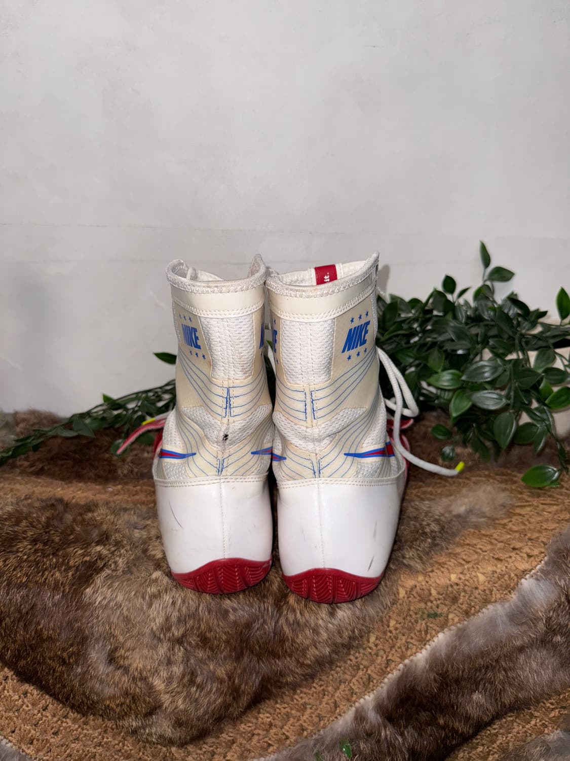 Nike Hyper Ko white red boxing boots 상품이미지3