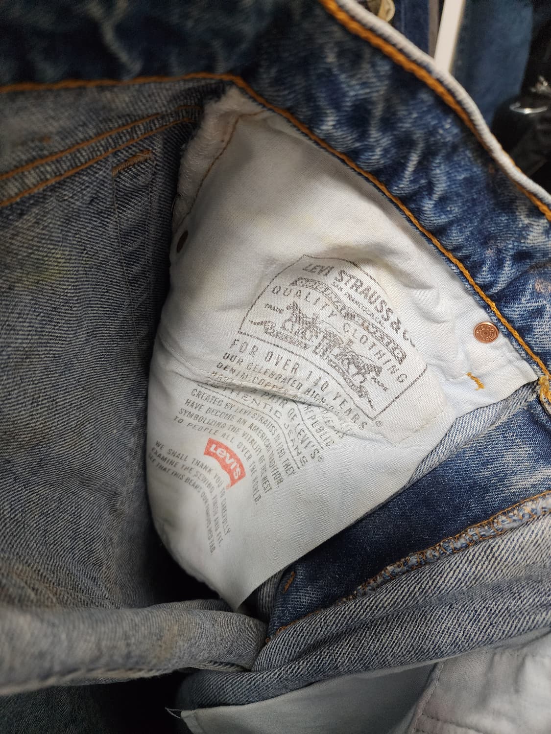 리바이스 90s USA 와이드 청바지 상품이미지7