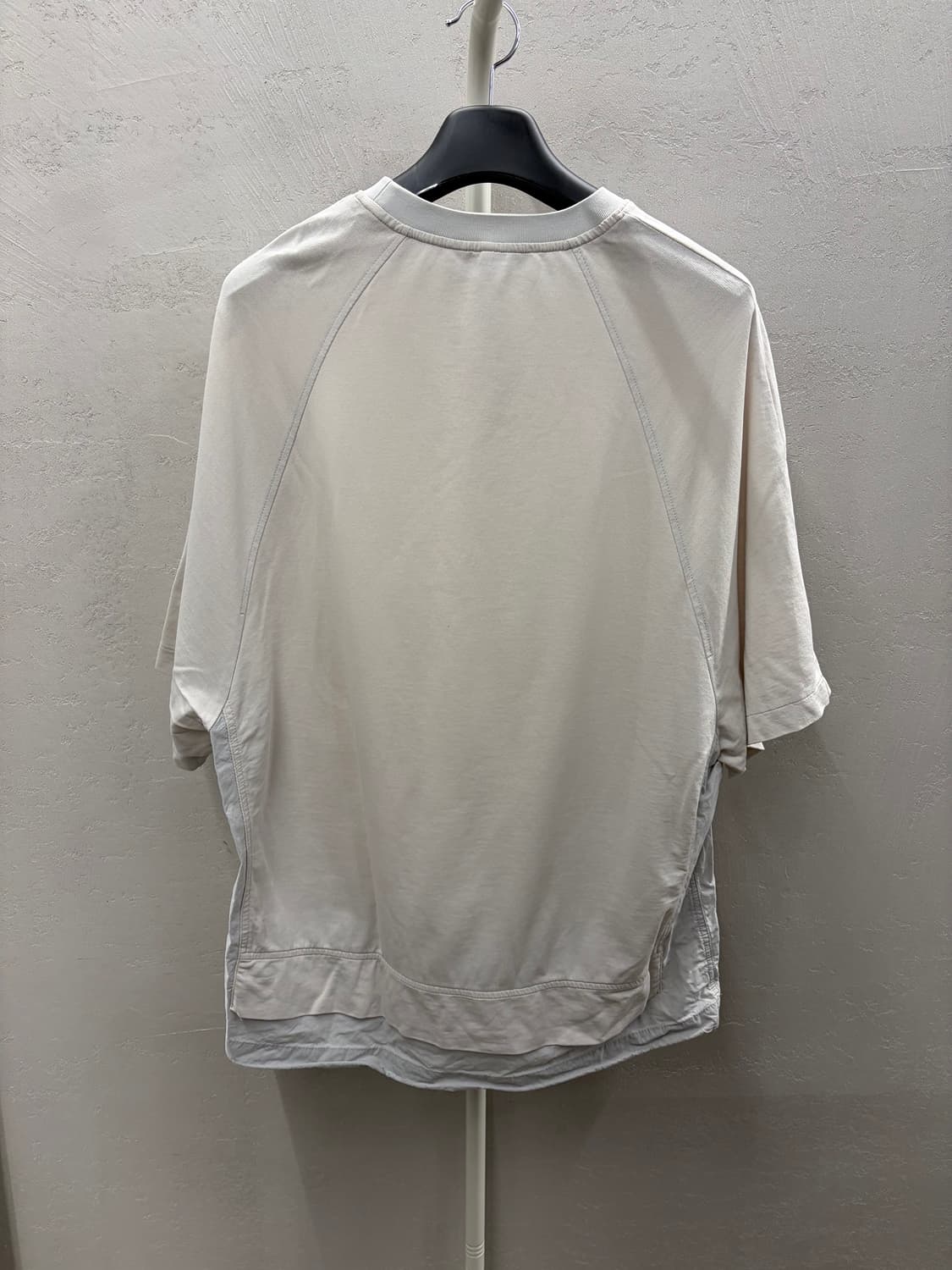 타임 반팔 티셔츠 베이지 100 상품이미지6