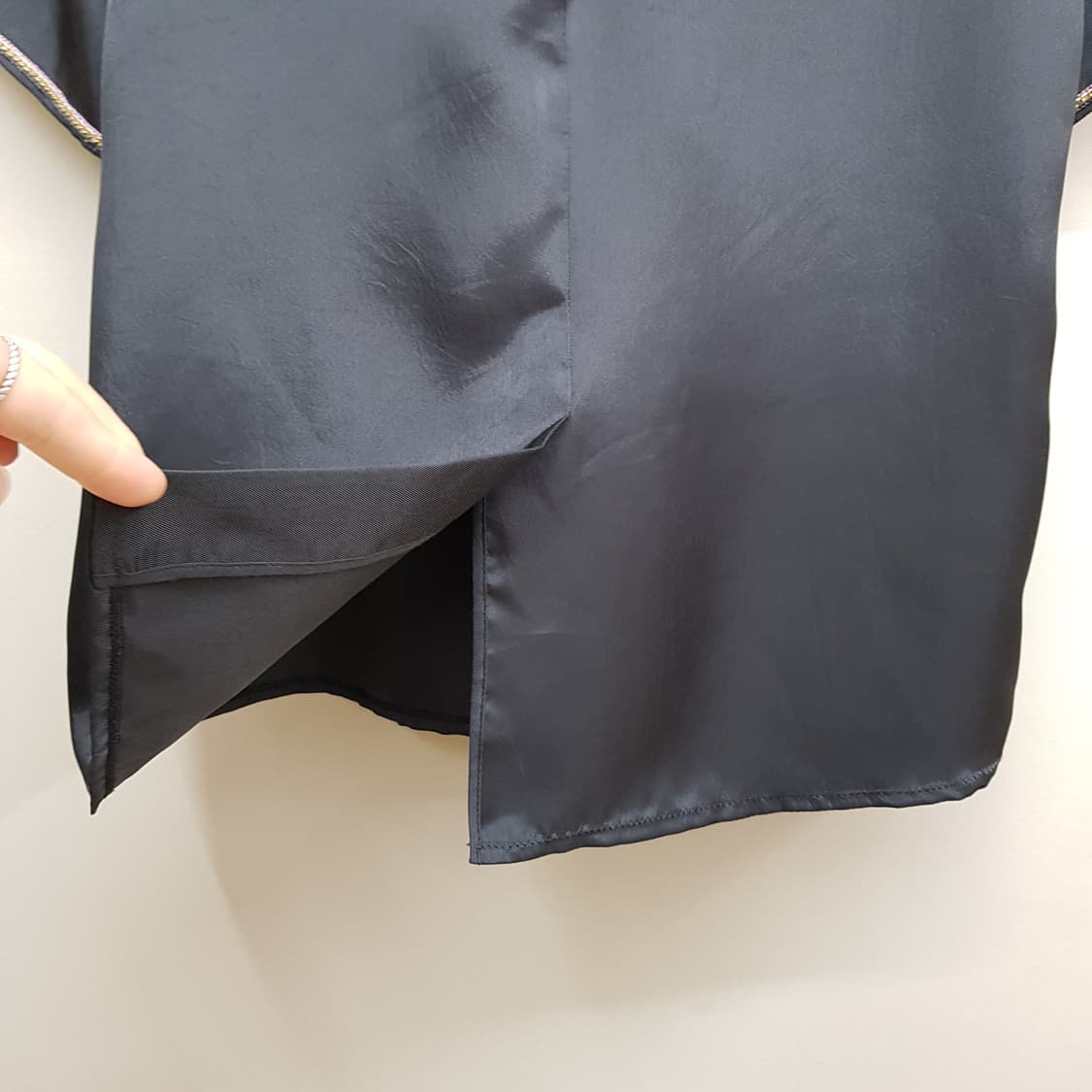 한섬 타임 체인 블록 블라우스 82-94-160사이즈 상품이미지6