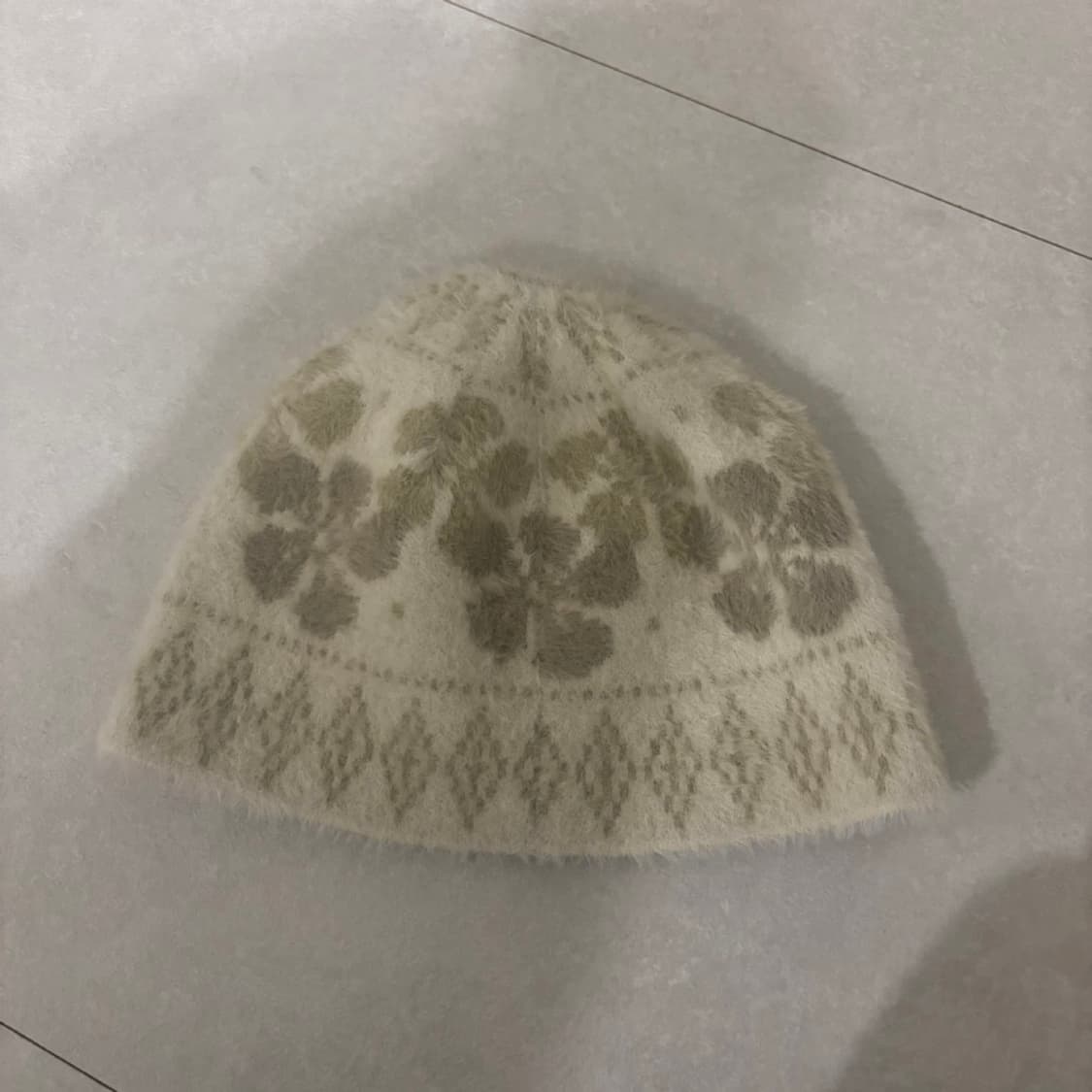 웰빙익스프레스 플라워 자카드 비니 상품이미지3