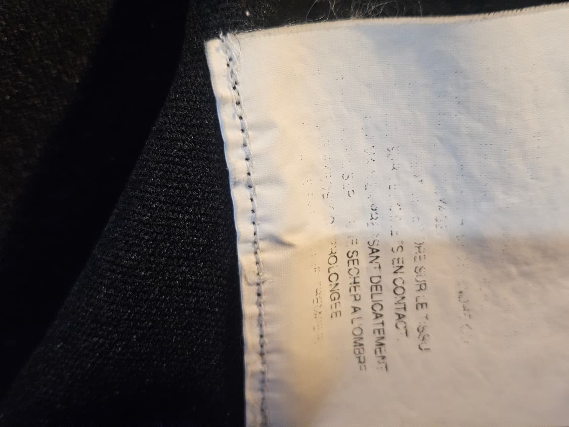 꼼데가르송 블랙 하트 후드집업 (XL) 상품이미지8