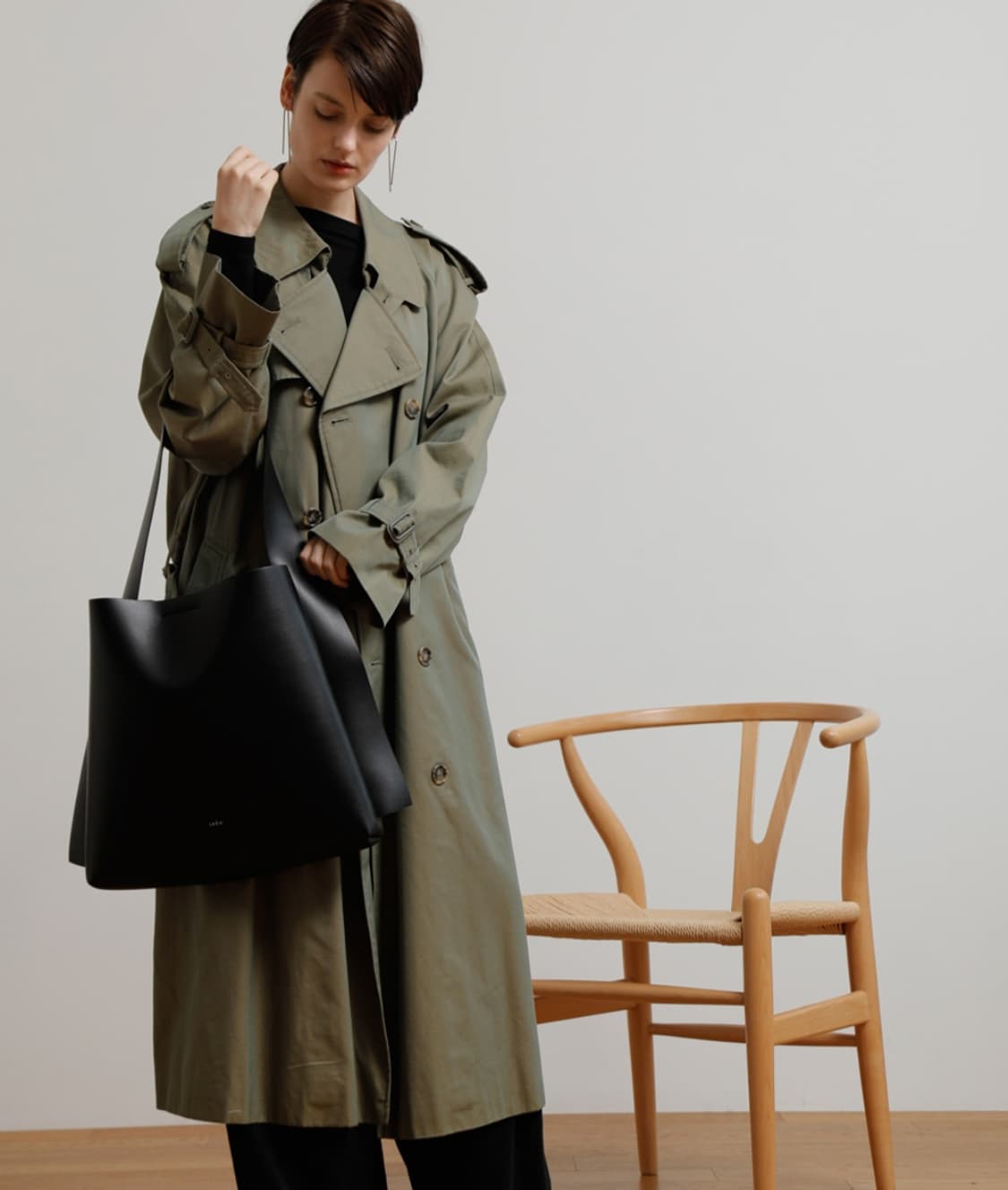 레크 프로젝트 아크 빅 버킷백 lecc project 숄더백 가방 상품이미지3