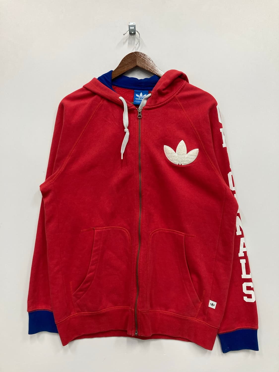 아디다스 자수 후드집업 상품이미지1