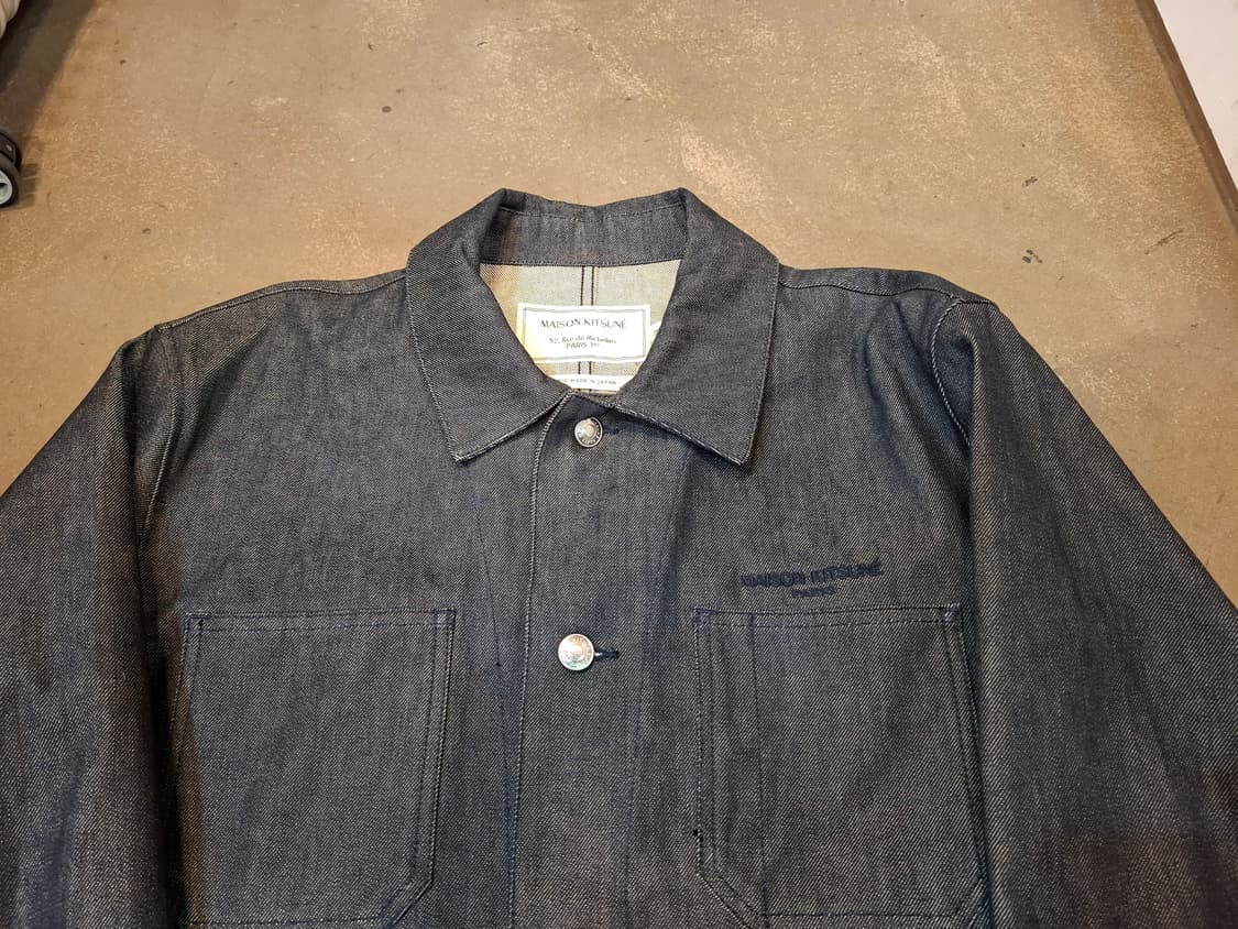 메종키츠네 청자켓 상품이미지3