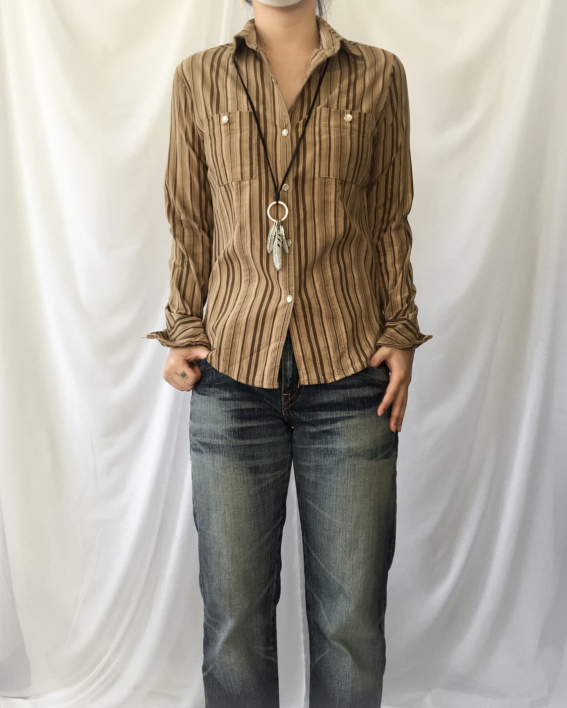 Stripe pattern shirt 상품이미지5