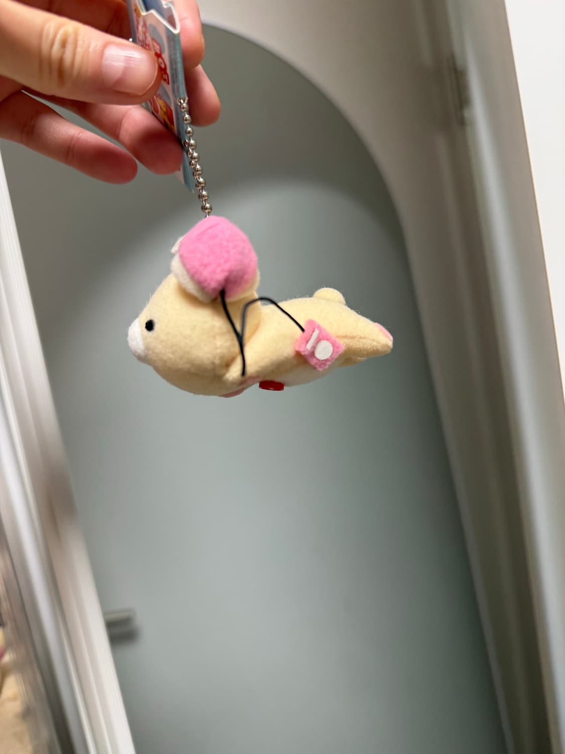 고전 산엑스 정품 코리락쿠마 헤드셋 키링 상품이미지3