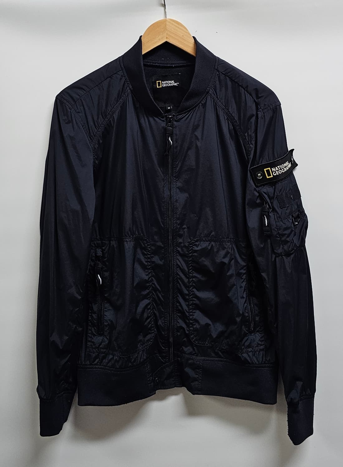 내셔널지오그래픽 바람막이 블루종자켓 M 상품이미지1