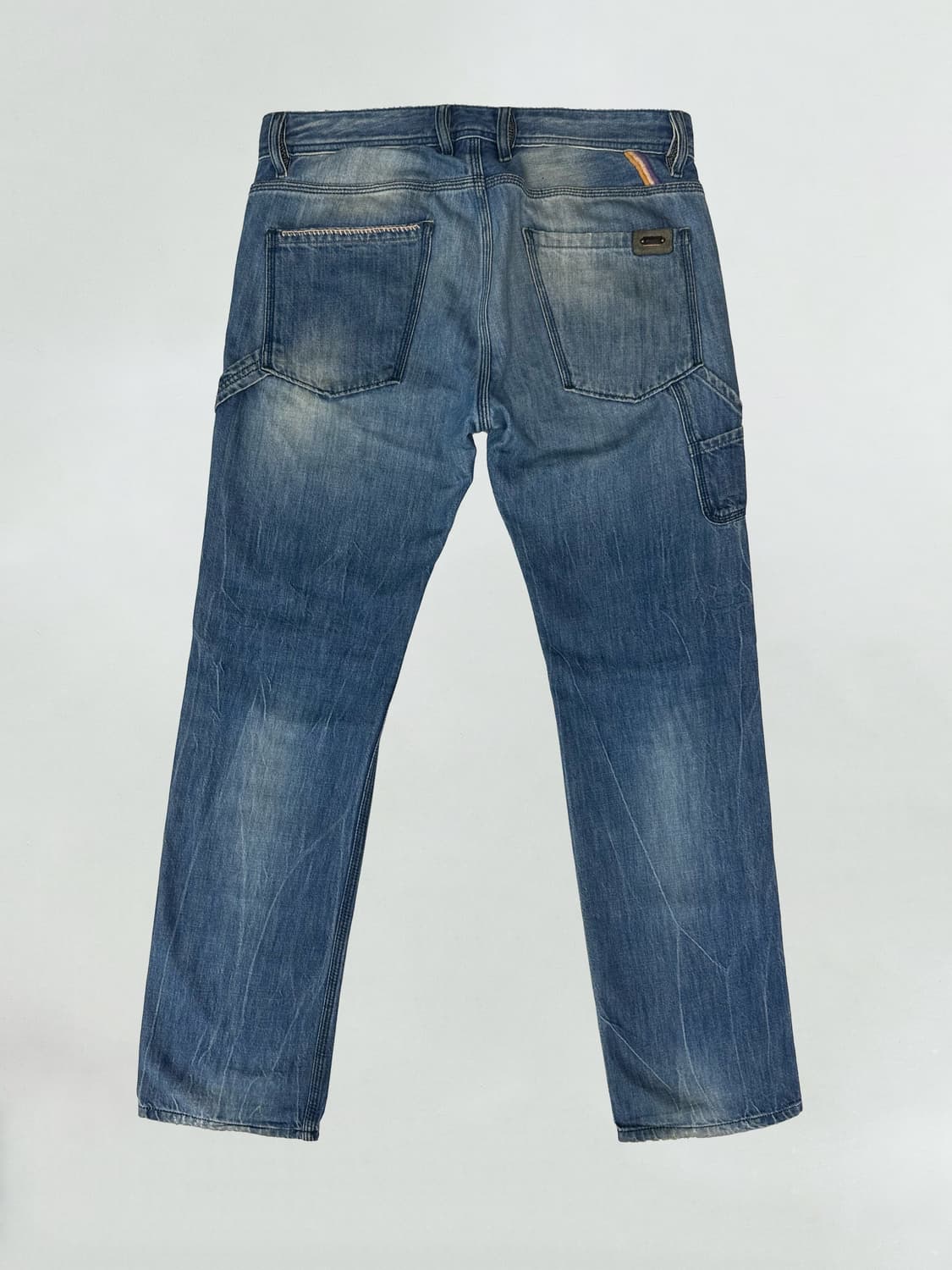 디젤 자수 워싱 디테일 데님팬츠 청바지 상품이미지6
