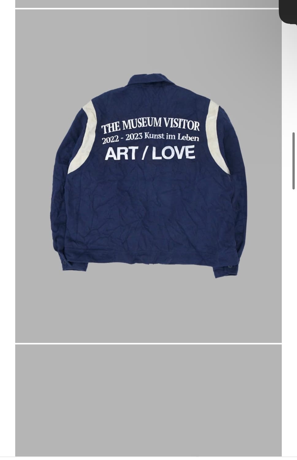 더 뮤지엄 비지터 THE MUSEUM VISITOR  WRINKLE VA 상품이미지5