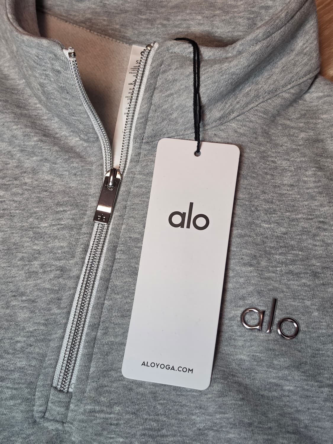 여성용 알로 반집업 (그레이) 상품이미지2